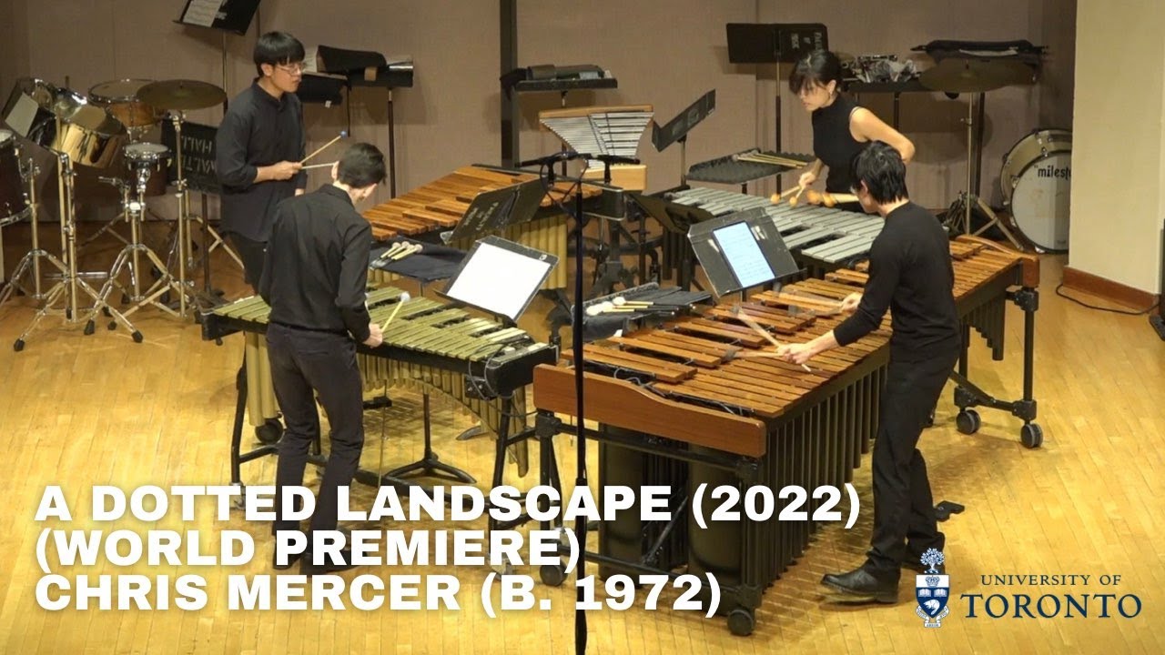 A Dotted Landscape (2022) (world premiere) - Chris Mercer (b. 1972)
