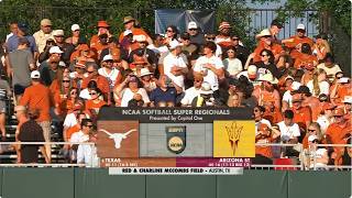 Texas vs Arizona State | 5-23-2026 | College Softball Full Game Replay