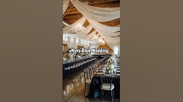 Navy Blue Wedding Decorations | 12 Color Combos 2026 #weddingdecoration