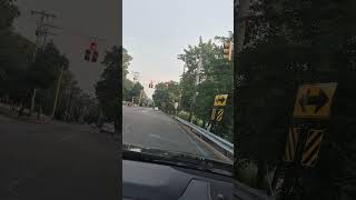 Traffic light at north portage path & garman rd flashing red!!