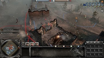 [2021.09.18] CoH 2 - Soviet 1:1 Expert CPU (vs. Wehrmacht) gameplay