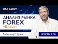 🔴 Технический анализ рынка Форекс + Bitcoin 06.11.2019  ➤➤ Прямой эфир с Александром Герчиком