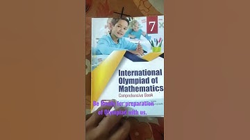 Class 7th CBSE International Olympiad of Mathematics by Silverzone.