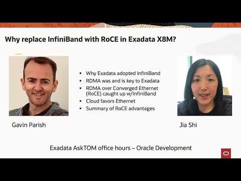 Exadata X8M | Why RoCE replaces InfiniBand