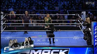 Charlotte Flair & Alexa Bliss Vs Liv Morgan & Roxanne Pérez - Wwe Smackdown 30012026 En Español