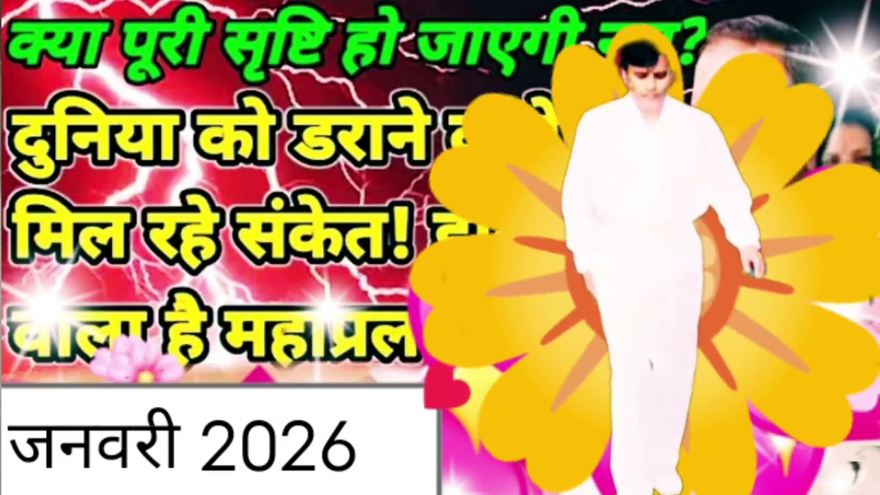 😱क्या पूरी सृष्टि नष्ट हो जाएगी 😱ये वाणी मै सच्चाई है पंचशील का पालन करे जीवन धन्य हो जाएगा ♥️