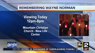 Viewing to be held for Vigil Maryland Senator H. Wayne Norman Jr.