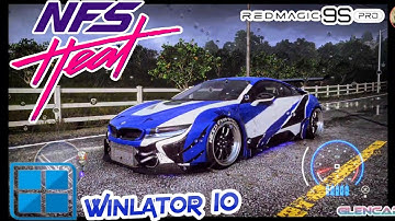 Need for Speed Heat Part 2 Default set 100% Res 720p Winlator 10.0 Beta 2 Android Offline