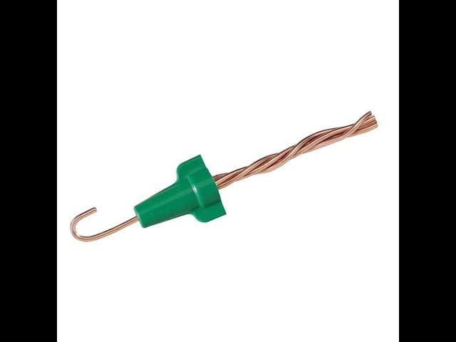 Model 92 Greenie Grounding Connector You Model 92 Greenie Grounding Connector, Ground Pigtail Wire Nut