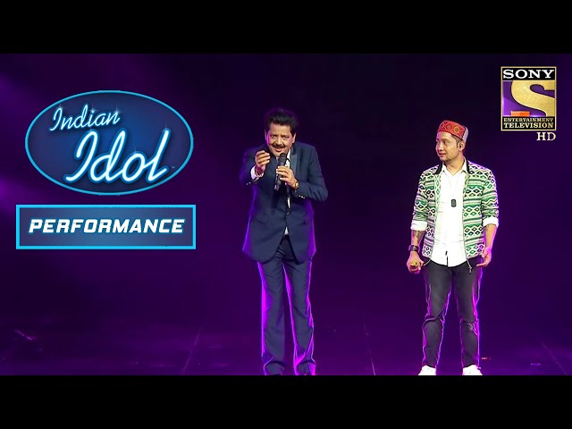 Udit जी और Pawandeep की यह Main Yahan Hoon Performance है कमाल! | Indian Idol | Performance class=