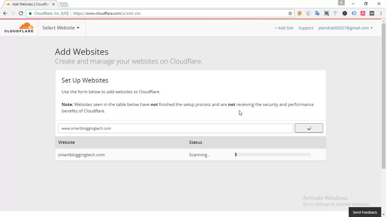 How to add free SSL certificate to wordpress using Cloudflare - YouTube