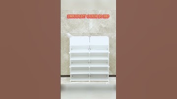 Portable Shoe Rack Plastic Shoe Organizer 65% OFF #PortableShoeRack #ShoeStorageShelfOrganizer
