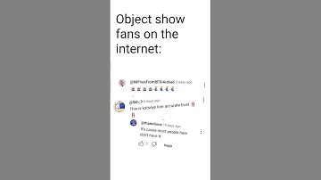 I find object show fans in every comment section #bfdi #osc