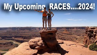 My Race Schedule For 2024: Sage Canaday Running VLOG ft. Moab Trails!