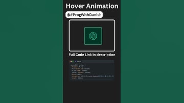 Hover Animation #coding #htmlcss #webdesign