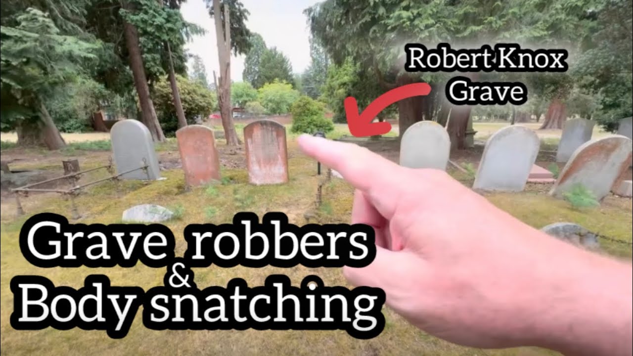 Burke and Hare , The grave of Robert Knox , murderers , grave robbers , brookwood cemetery 