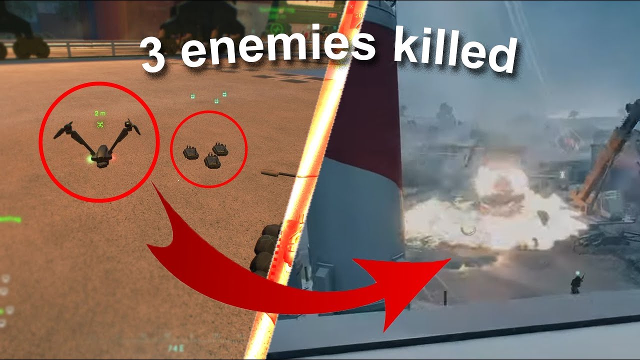 Destroy vehicles with Drone in Battlefield 2042 Tuto [ENG] YouTube