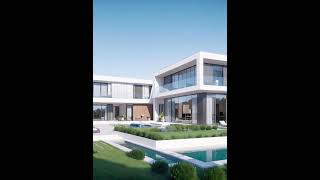 Modern L-Shaped Villa