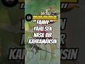 FANNY SEN NASIL BİR KAHRAMANSIN #shorts #mlbb #mlbbtürkiye #mobillegends #mobilelegends #fanny
