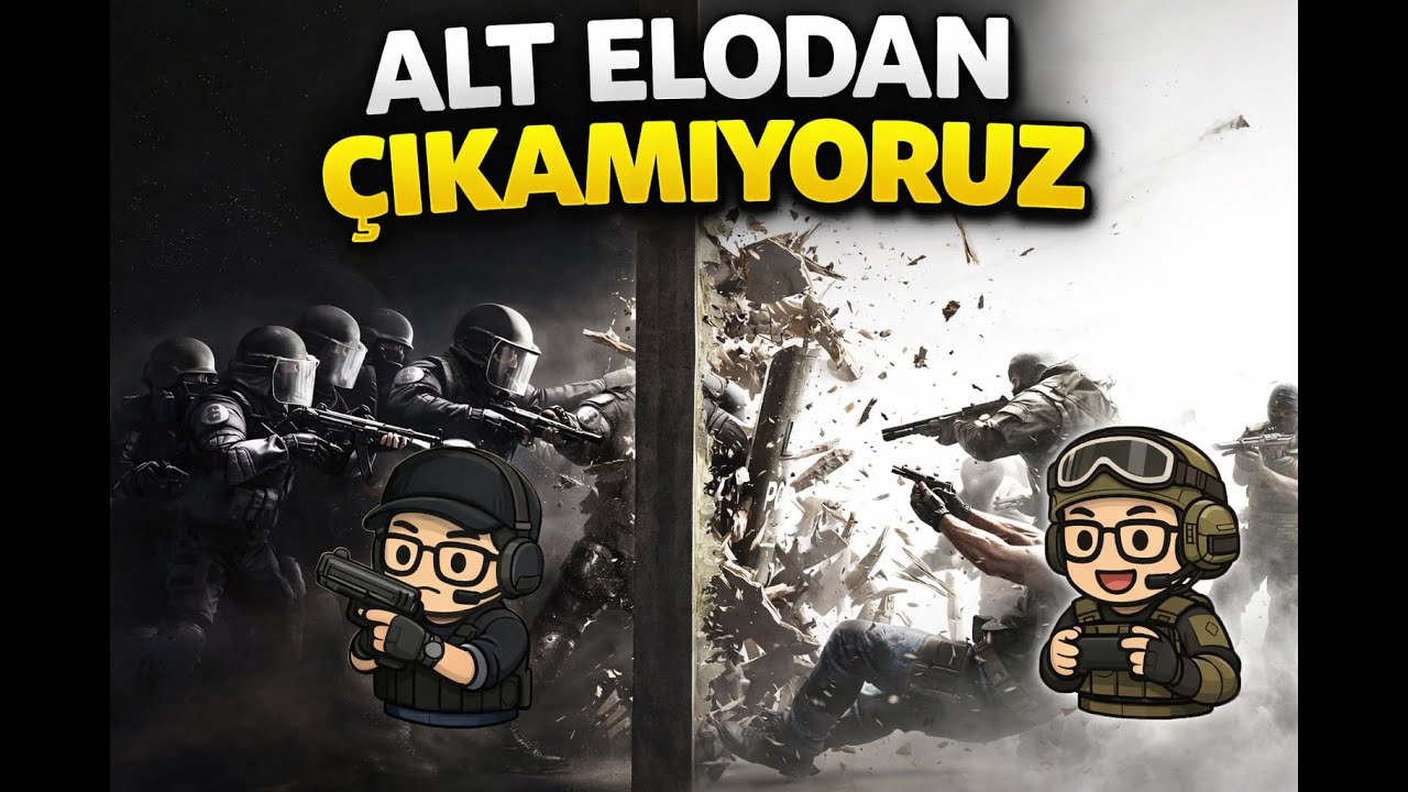 (R6 DOZU) TAKIM ÇALIŞMASININ HAKKI VERİYORUZ SANKİ || RAİNBOW SİX SİEGE X@Tatar Kemankeş @neamesh