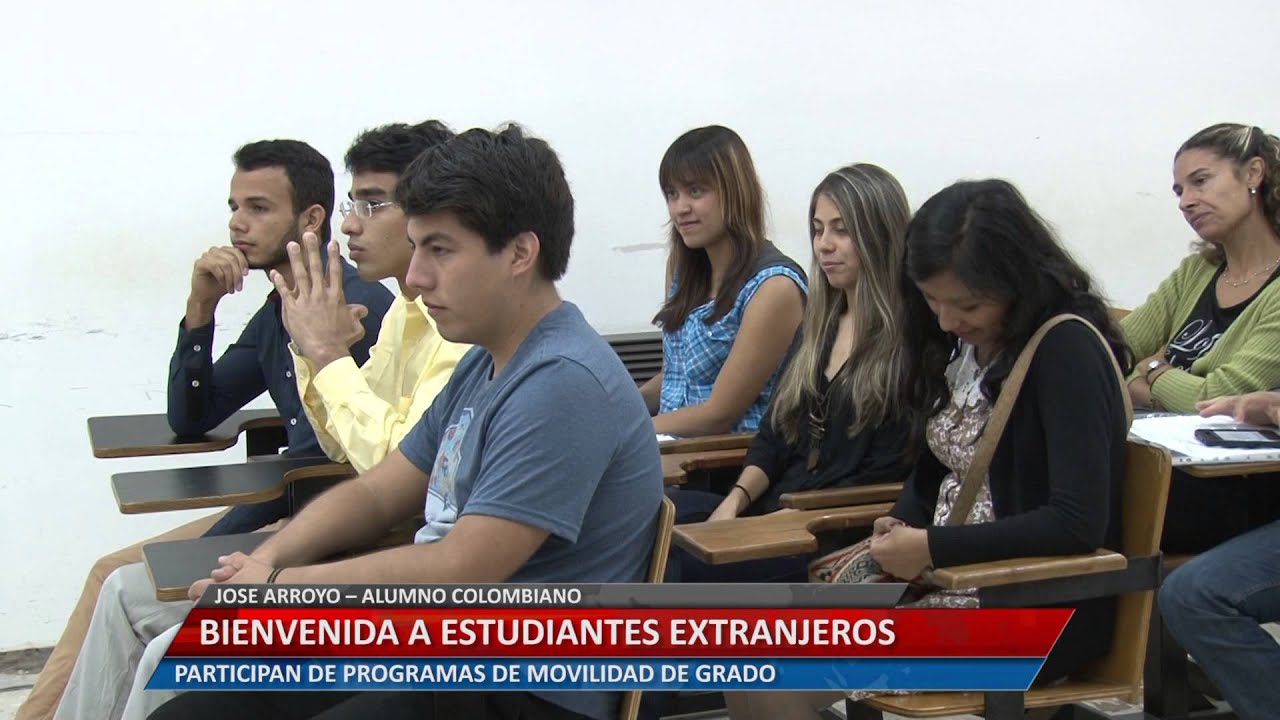 BIENVENIDA A ESTUDIANTES EXTRANJEROS - YouTube