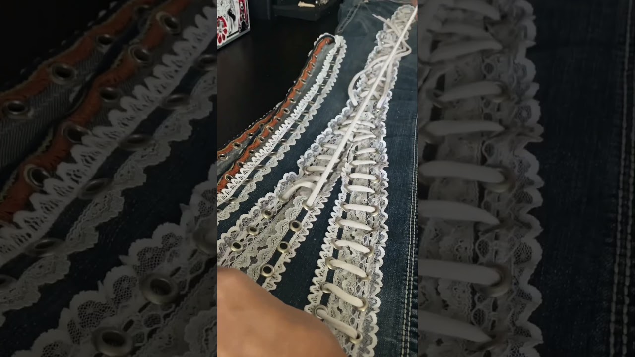 sewing one✫of✫one rock revival jeans