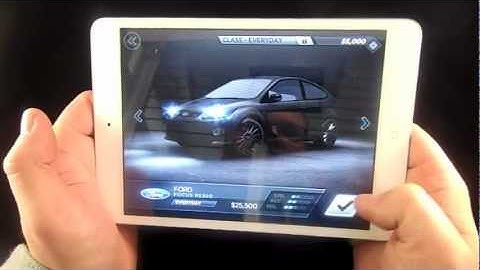 Apple ipad Mini Need For Speed Most Wanted App review