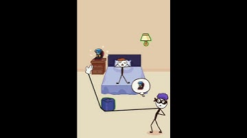 tHIEF pUZZLE. # sTICKmAN   [ LeVeL - 5 ]