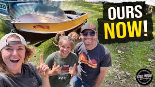 Rescuing a vintage boat, will the 58 model motor RUN?!
