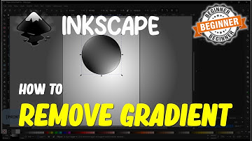 Inkscape How To Remove Gradient