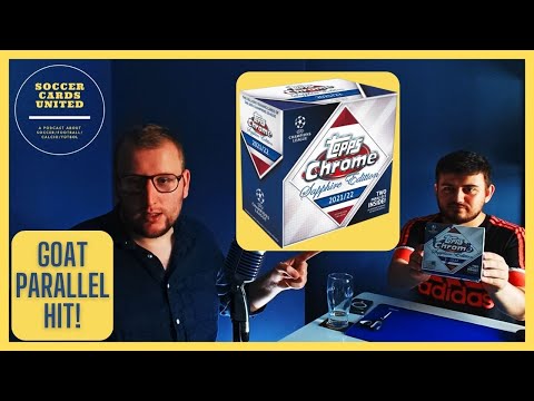 PARALLEL PARANOIA! | 2021-22 Topps Sapphire UEFA Champions League  Hobby Box Opening Product Review.