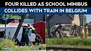 Belgium Train–School Minibus Collision: Emergency Teams Rush to Site; Forensic Probe Underway