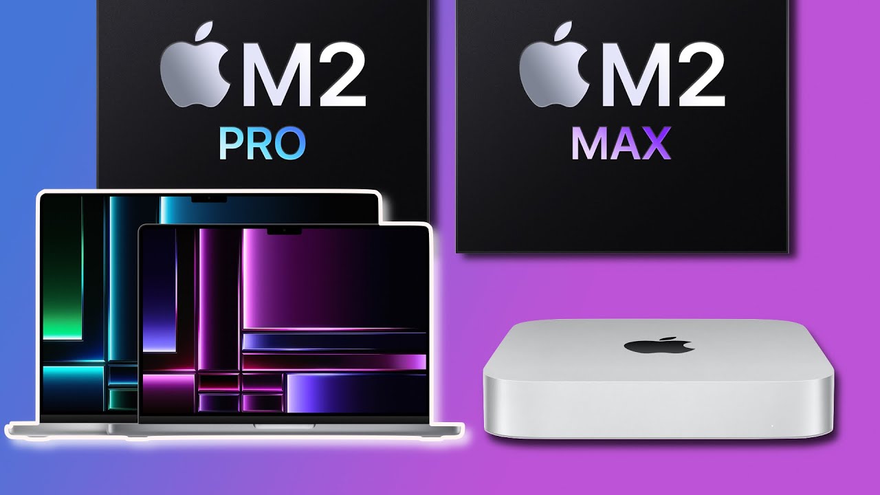 Neue Apple Hardware! MacBook Pro mit M2 Pro / M2 Max & Mac mini - YouTube