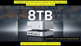 Ugreen Usb Hub Docking Station For Mac Mini M4 M4 Pro M.2 Nvme Ssd 8Tb Max screenshot 2