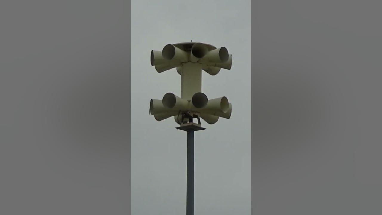 Types of tornado sirens youtube