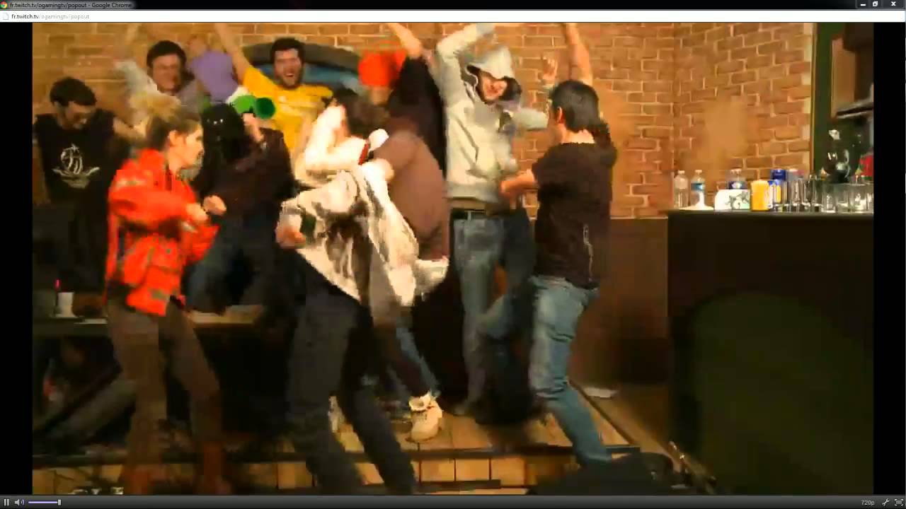Harlem Shake OgamingTV pendant le stream des LCS.