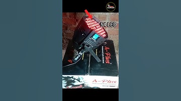 #Big #Deeper #LPC007H Led Par Light With 54 Led With DMX 512 Channel #short  video