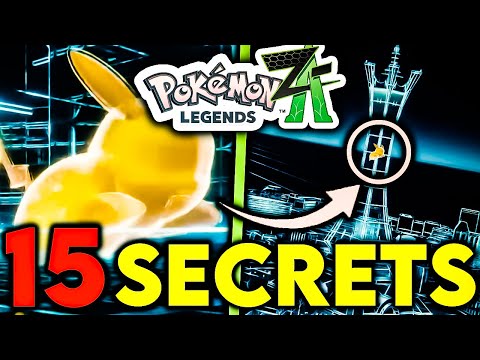 15 SECRETS CACHÉS dans POKÉMON LEGENDS ZA ! 🕵️ (Analyse & Théorie 1er TRAILER)