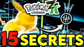 15 SECRETS CACHÉS dans POKÉMON LEGENDS ZA ! 🕵️ (Analyse & Théorie 1er TRAILER)