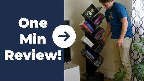 Rolanstar 9 Shelf Tree Bookshelf with Drawer | Is it Any Good?