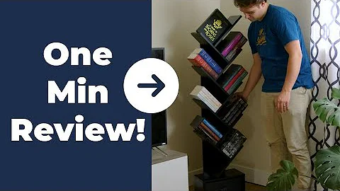 Rolanstar 9 Shelf Tree Bookshelf with Drawer | Is it Any Good?