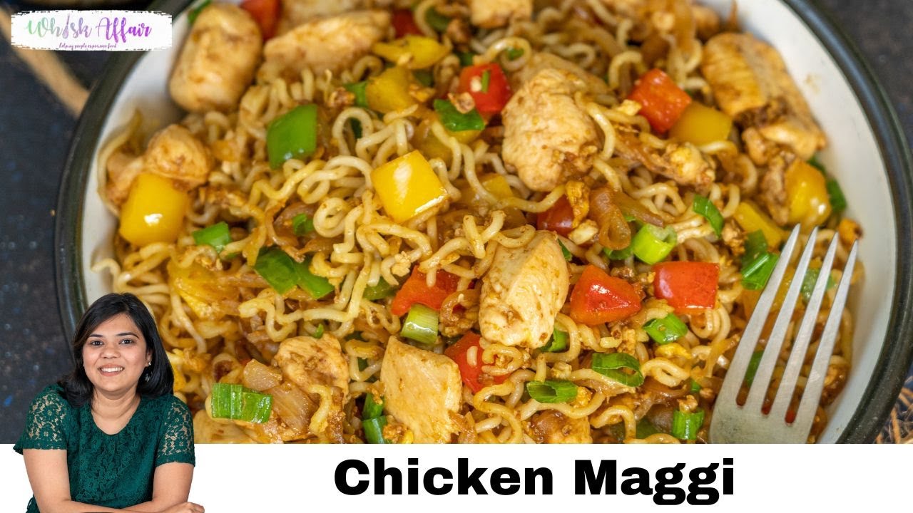 Chinese Style Chicken Maggi Recipe YouTube