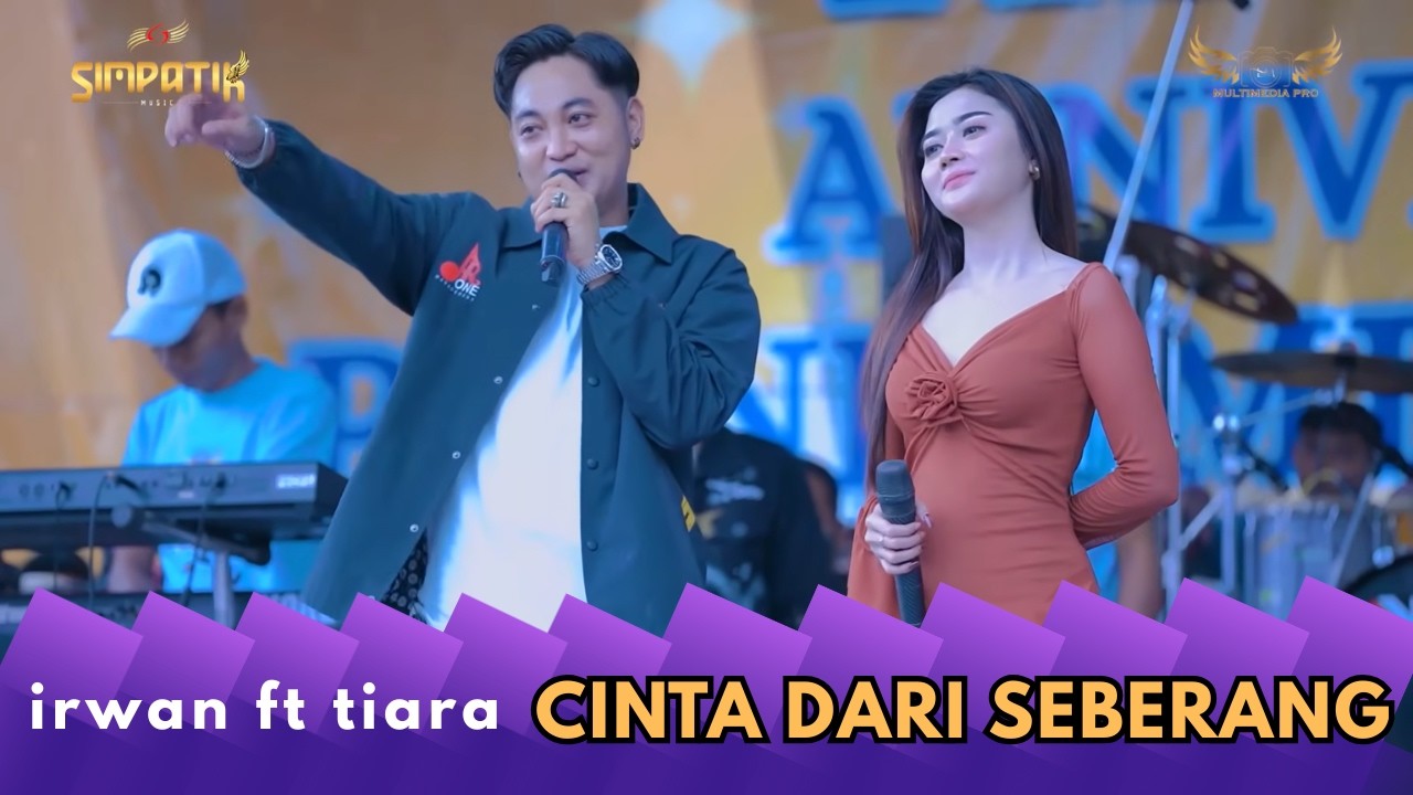 CINTA DARI SEBERANG - IRWAN FT TIARA AMORA - SIMPATIK MUSIC - PT. INDOMINA SEMARANG