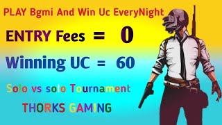 Free uc Giveaway Tournament | due vs due Gameplay | Bgmi Uc Giveaway Custom Room screenshot 3