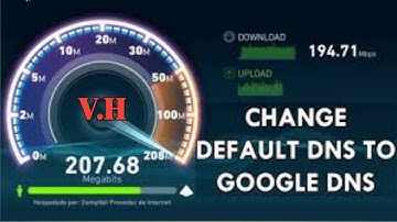 How to Change Default DNS to Google DNS server for faster Internet | Venomous Hacker