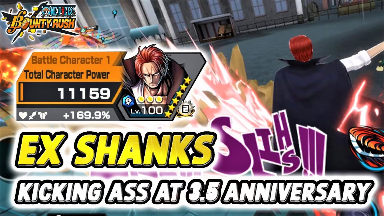 EX SHANKS 6★ OLD UNIT BUT HE STILL GOT IT! RANK SS GAMEPLAY ONE PIECE