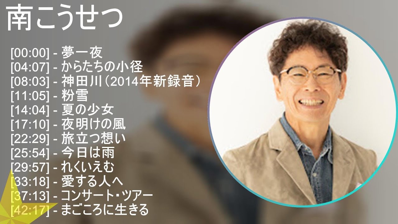 南こうせつ ベストメドレー - YouTube