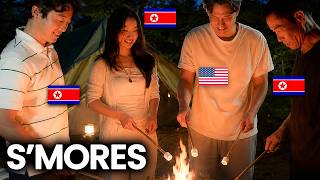 American teaches North Koreans Real Outdoor Camping