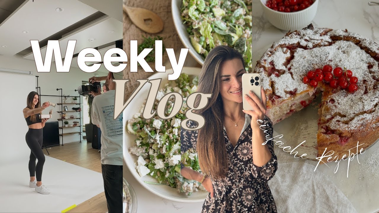 Week in my life | Gesunder Johannisbeerenkuchen, mein JGA, Halbmarathon-Prep, neuer Sommersalat