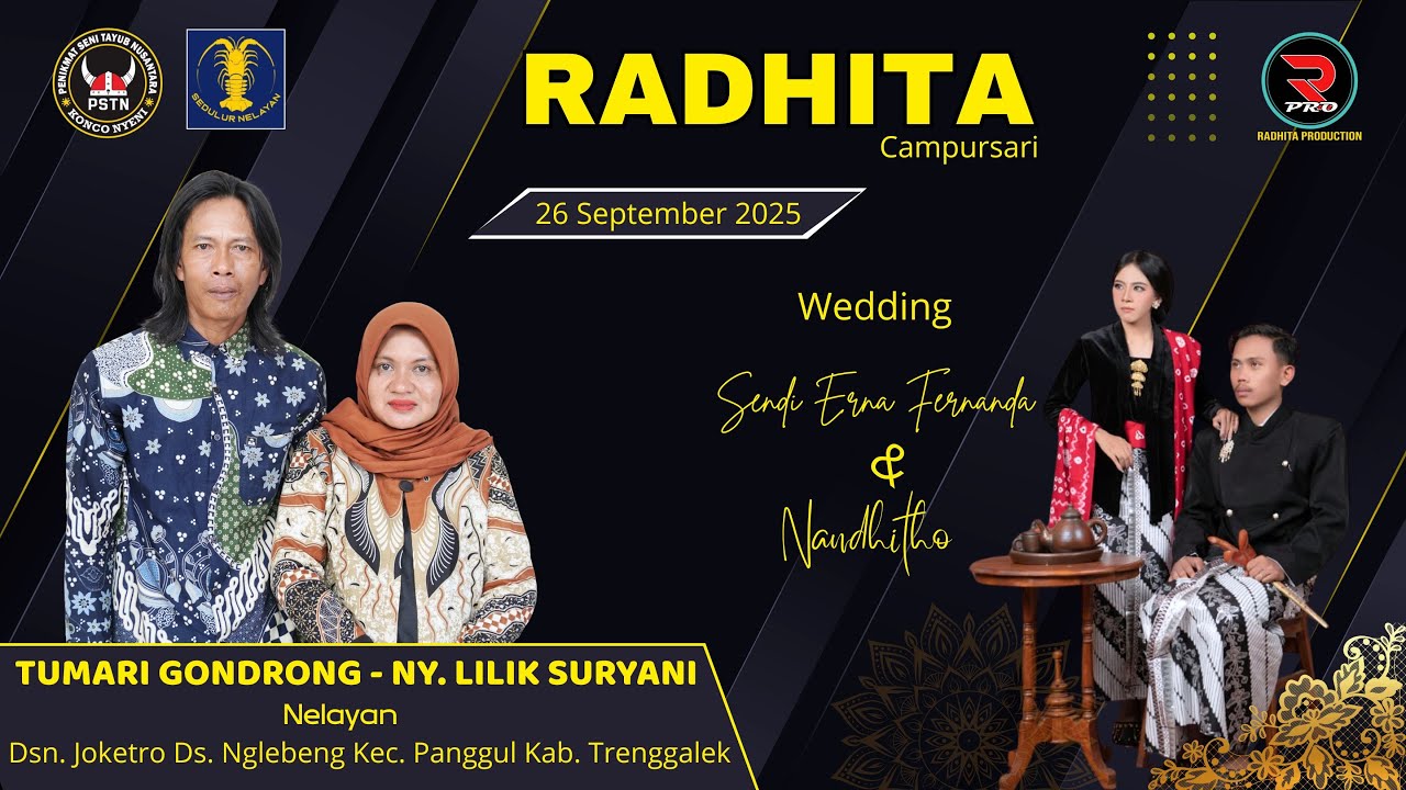 🛑 RADHITA CAMPURSARI LIVE DIRUMAH Bp. TUMARI GONDRONG IBU LILIK SURYANI Joketro Nglebeng Panggul Tgl